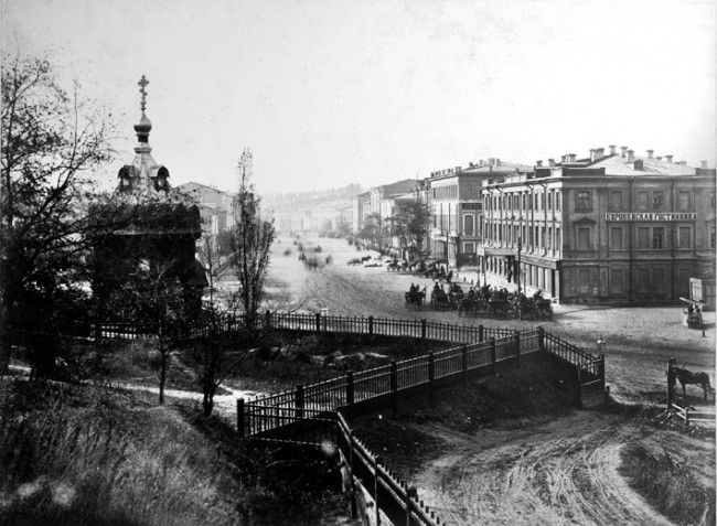 Крещатик в 1860 году