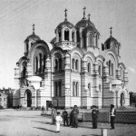 Соборы города Киева, черно-белые фото 19 века