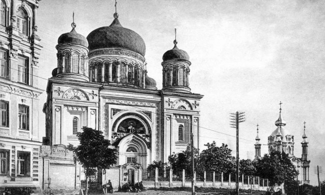 Десятинная церковь на Большой Владимирской улице в 106 году