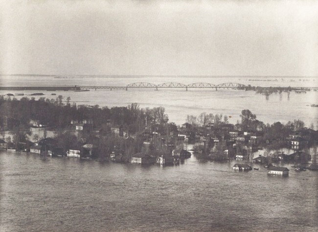 Фотографии потопа на Трухановом острове в 1931 году