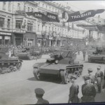 1 мая на Крещатике в 1939 году, парад, танки