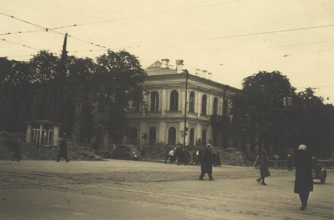 Владимирская улица в 40-х годах 20 века