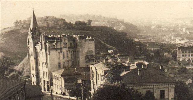 Замок Ричарда Львиное сердце в 1941 году
