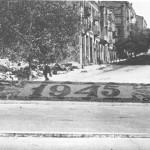Крещатик и Лютеранская улицы, внешний вид в 1945 году