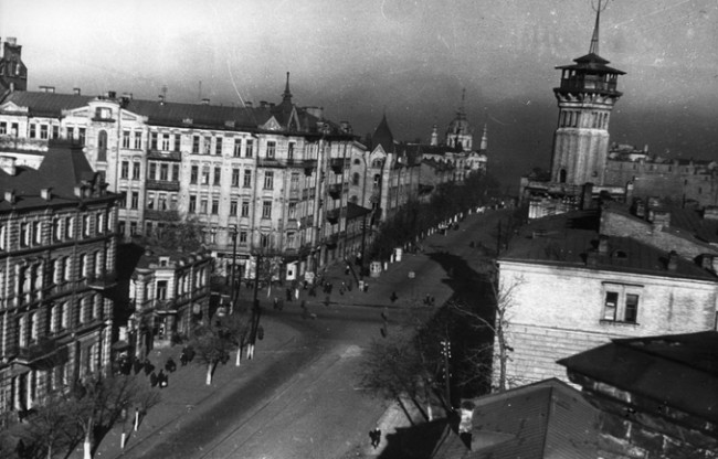 Пожарная часть на Владимирской улице, 1946 год