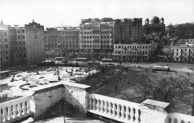 Площадь Сталина в 1953 году (нынешняя Европейская)