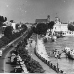 У Днепра, Набережное шоссе, 50-е годы, Киев