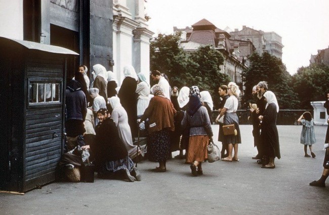 Андреевская церковь в 1958 году, Киев