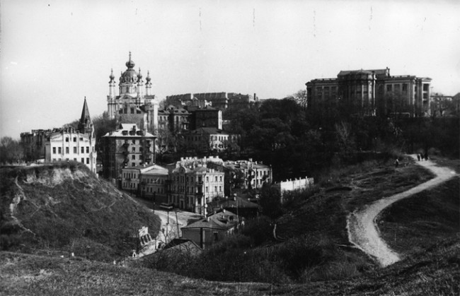 Андреевская церковь в 1960-х годах
