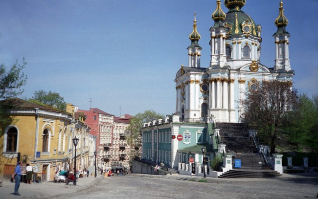 Май 1990 года - Андреевская церковь