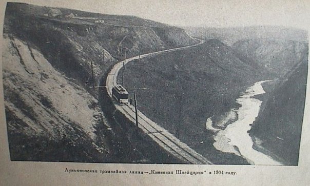 Киевская Швейцария, нынешняя Лукьяновка, район Подольского спуска в 1904 году