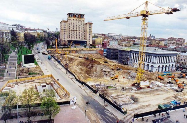 Майдан в 2001 году, Киев