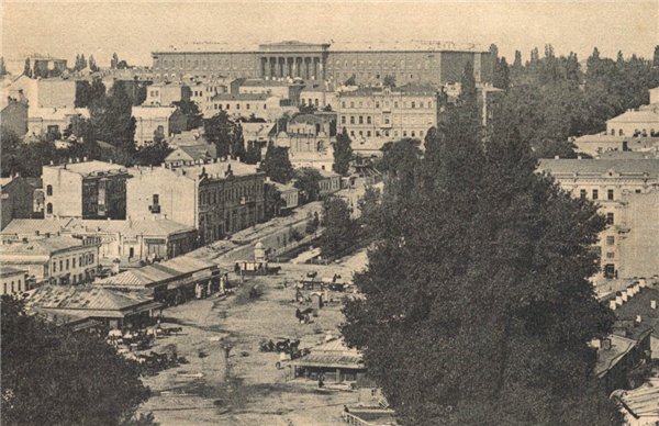 Бульвар Шевченко в конце 19 века