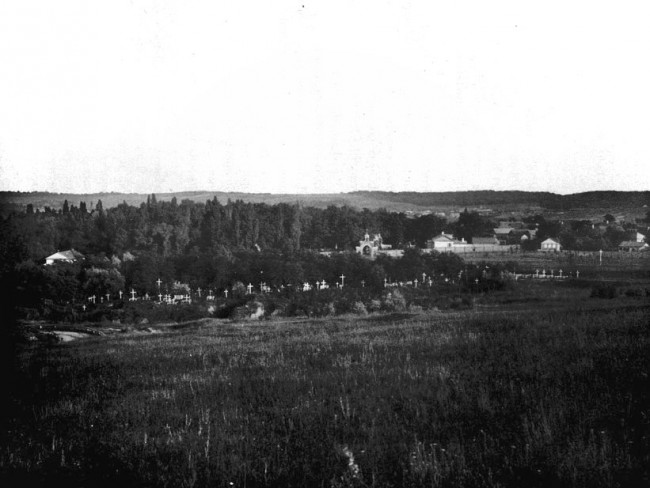 Байково кладбище в конце 19 века