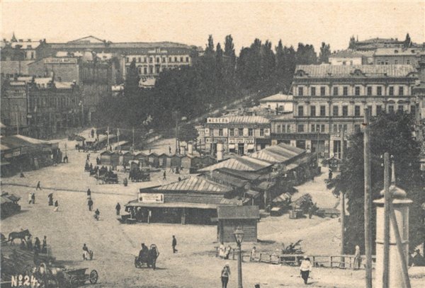 Бульвар Шевченко от Бессарабской площади