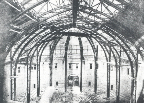 Как строили Бессарабский рынок, фото 1910 года
