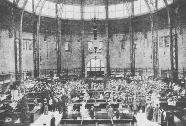 Как открывали Бессарабский рынок в 1912 году