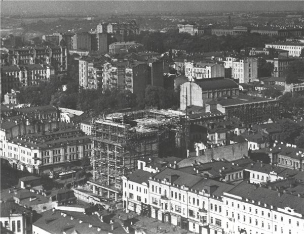 1936 год. Строительство ЦУМа