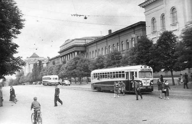Университет Шевченко в 50-х годах 20 века