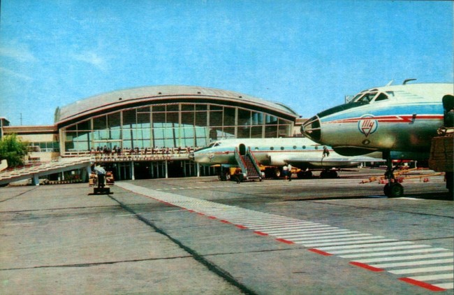 Аэропорт Борисполь в 60-х годах