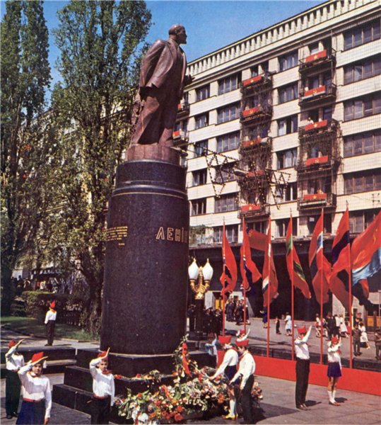 Бульвар Шевченко в 1970 году