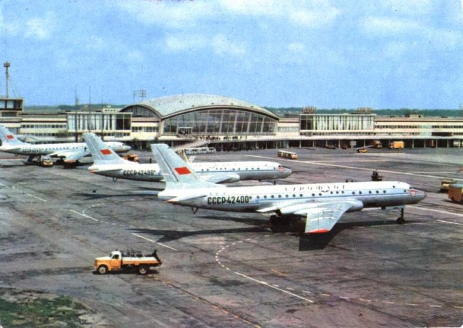 Аэропорт Борисполь в 70-х