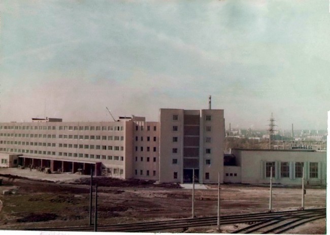 1980-е годы. Оболонь, пожарная часть №25. Оболонь, Киев, фото