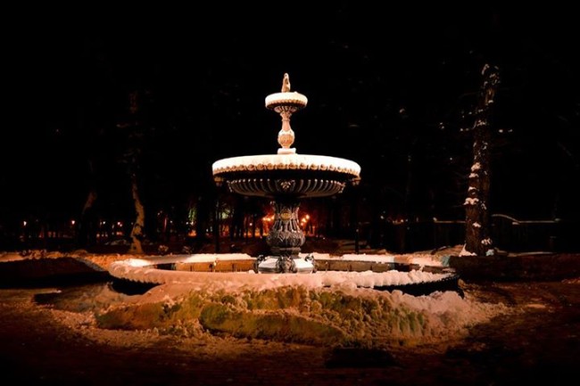 Фото Дмитрия Фоменко - фонтан Мариинский парк