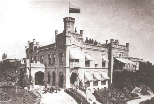 Замок Штейнгеля, Киев, конец 19 века