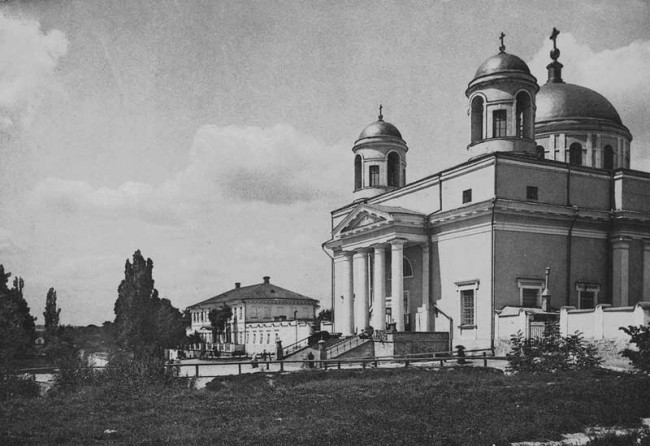 Александровский костел в 1890 году