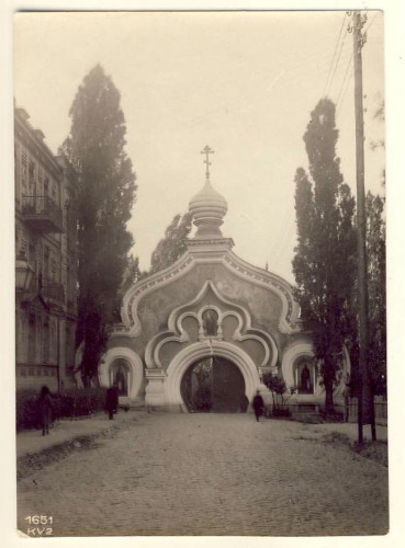 Покровский монастырь, ворота, начало 20 века