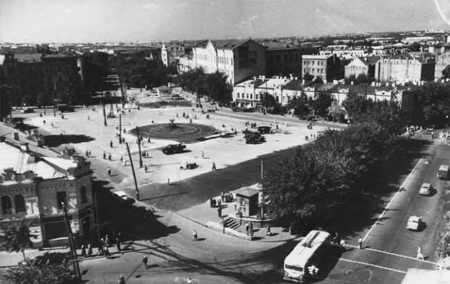 Сенная площадь в 1958 году