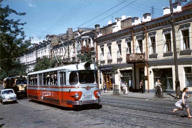 На улице Сагайдачного в 1959 году