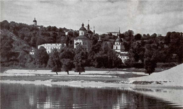 1960 год. Выдубицкое озеро и монастырь