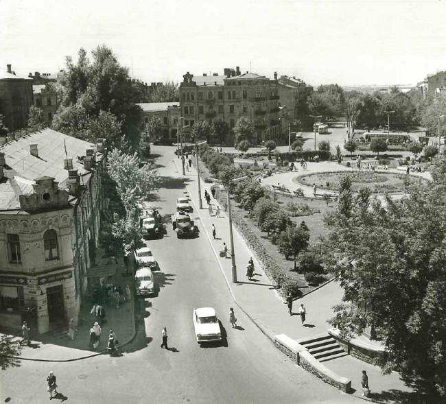 Львовская площадь в 60-х годах, Киев