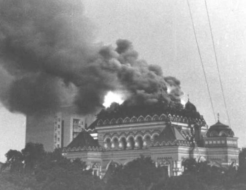 1970-е (вопрос) годы Покровский монастырь Пожар в Покровском монастыре
