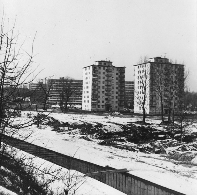 Лыбедь Киев Борщаговка в 70-х годах