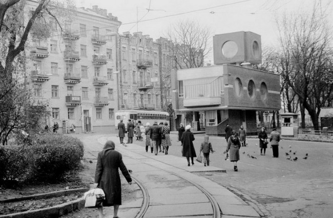 1980-е годы. Львовская площадь. Львовская площадь, Киев, 80-е годы