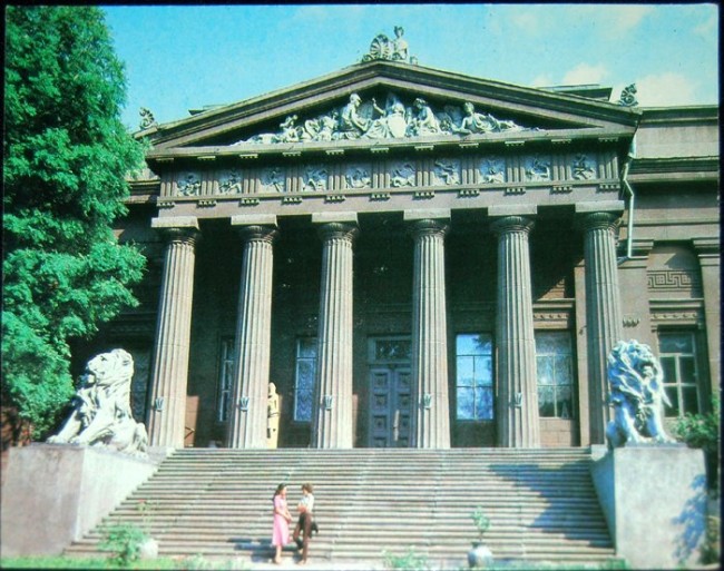 Национальный художественный музей Украины в 80-х годах