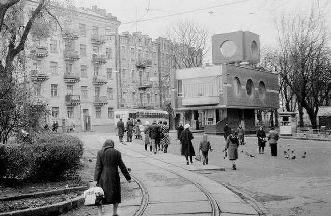 Львовская площадь, Киев, 80-е годы
