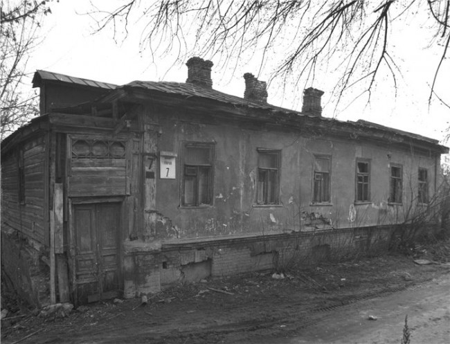 Улица Мирная на Щекавице в 1980-х годах