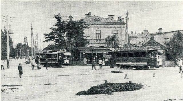 Трамваи, начало 20 века, Киев