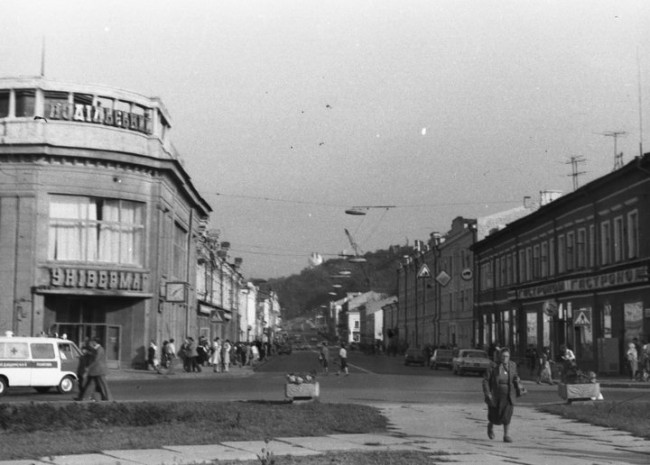 Улица Сагайдачного в 70-х годах