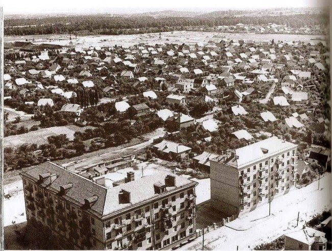 1958 год. Вид на Нивки