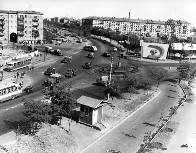 Ленинградская площадь в 64 году
