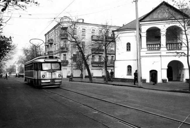 Домик Петра Первого в Киеве в 70-х годах