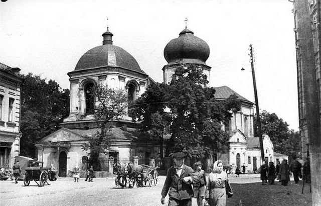 Подол, Киев, церковь Николая Чудотворца в 30-х годах