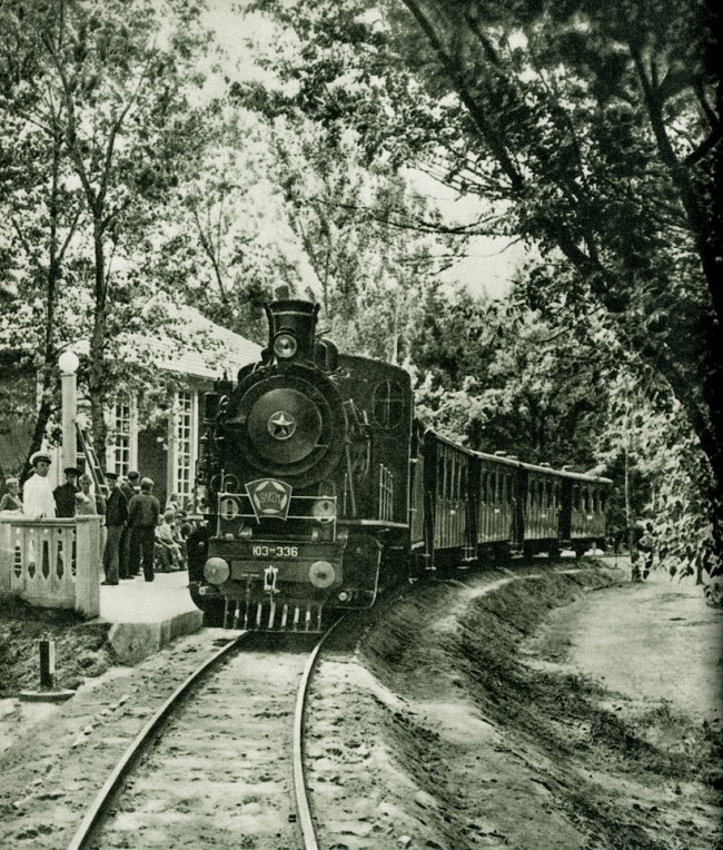 Детская железная дорога, Сырец, 50-е годы