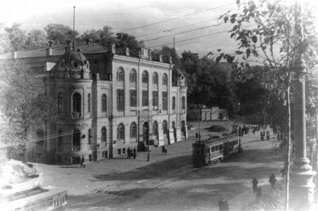 Здание филармонии в 30-х годах 20 века, Киев