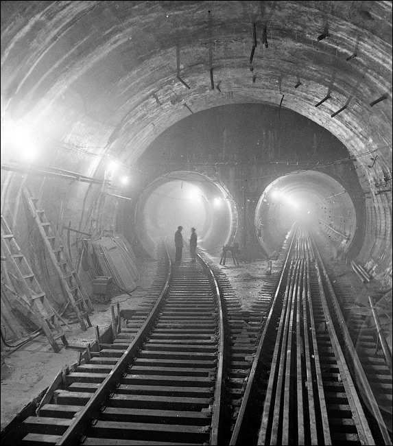 Станция метро Арсенальная 50-е годы